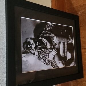 Framed Black and White Ms. Cobain